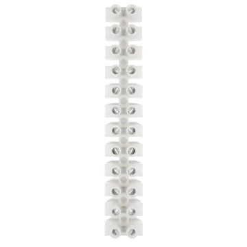 Pacer 40A Euro Style Terminal Block - 12 Positions - 5 Pack