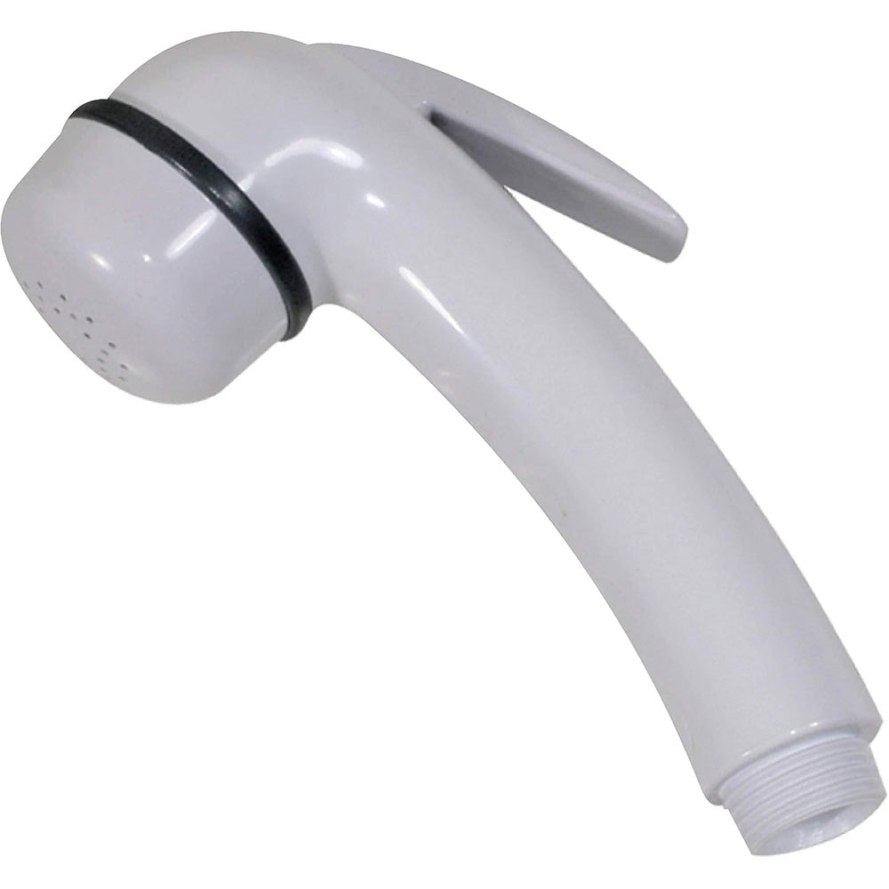 Scandvik 14004P Euro Shower Handle Straight - White
