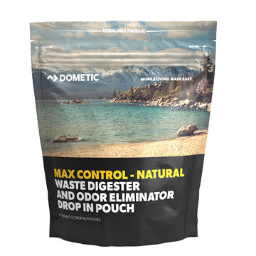Dometic Max Control Waste Digester & Odor Eliminator Drop-In Pouch - 12-Pack