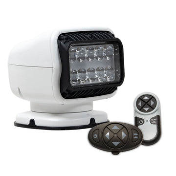 Golight GT Series LED Hybrid Light Permanent Mount w/Handheld & Wireless Dash Mount Remotes - 12V - White