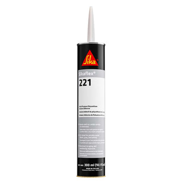 Sika Sikaflex® 221 Multi-Purpose Polyurethane Sealant/Adhesive - 10.3oz (300ml) Cartridge - White