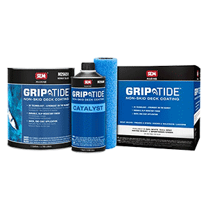 SEM GripTide™ Non-Skid Deck Coating Kit - Midnight Black