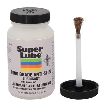 Super Lube Food Grade Anti-Seize w/Syncolon® - 8oz Brush Bottle