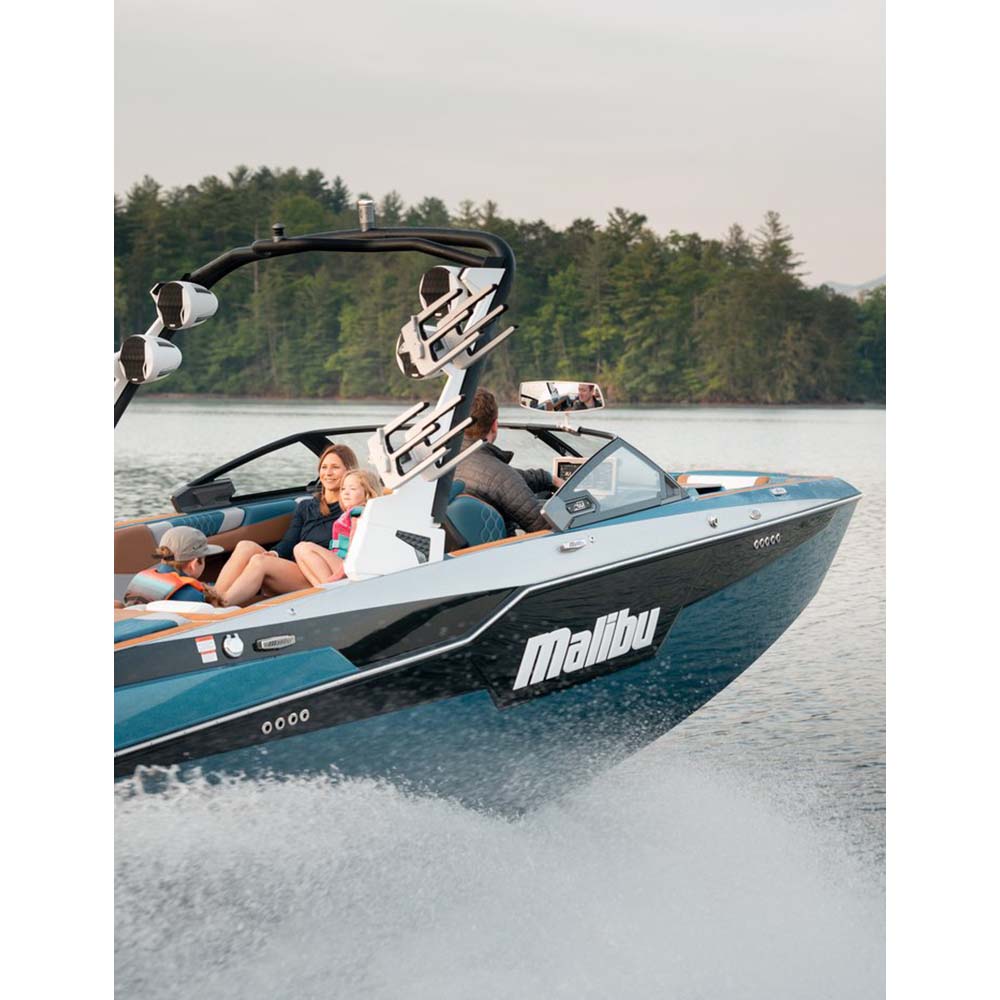 PTM Watersports VR-140 Elite Mirror & Cover Combo - Titanium Grey